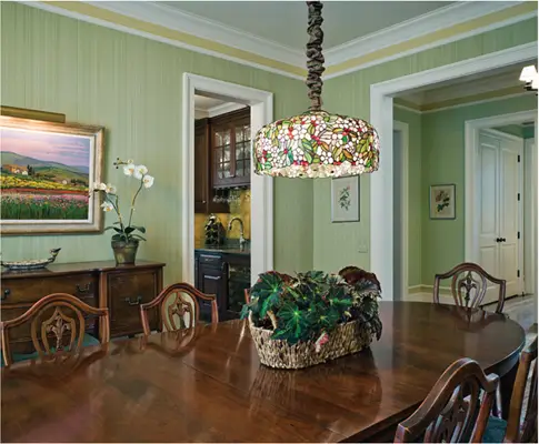 Hinsdale House interior design detail 5