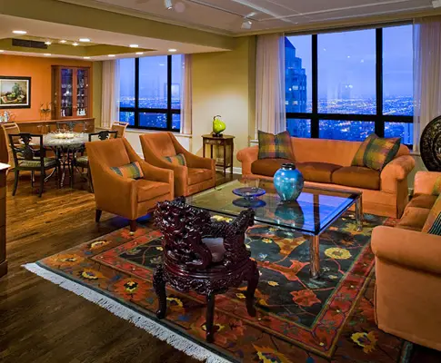North Michigan Ave Condominium interior design detail 2